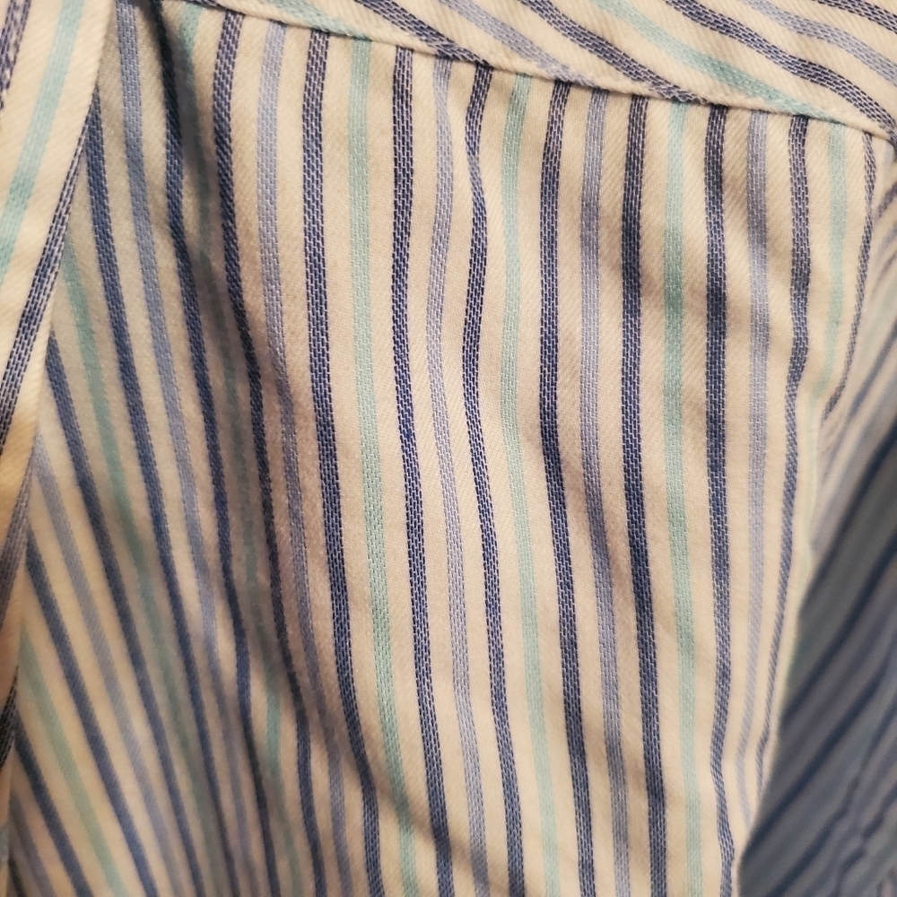 Geoffrey Beene Mens Fitted Button Up Long Sleeve Shirt XXL - Picture 2 of 5